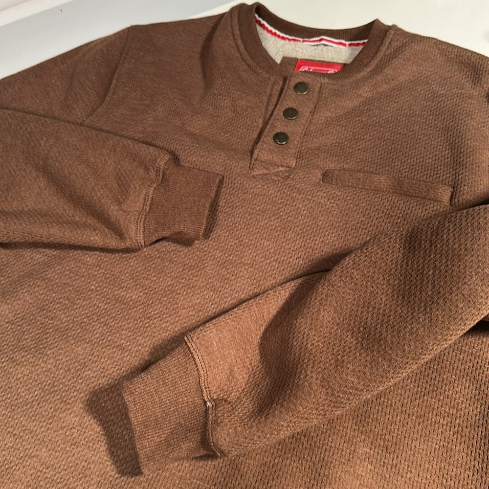 Coleman Henley Sherpa Lined Shirt